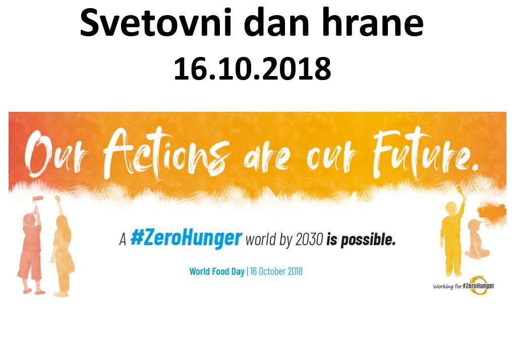 16. oktober – svetovni dan hrane